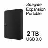 Bild 1: Seagate Expansion Portable 2 TB, 2.5 Zoll externe Festplatte, schwarz, USB 3.0