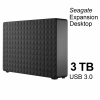 Bild 1: Seagate Expansion Desktop 3 TB, 3.5 Zoll externe Festplatte, schwarz, USB 3.0