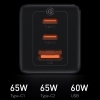 Bild 5: Baseus Ladegerät 65 W, Power Delivery mit GaN Tech, USB-Ladegerät mit Schnellladekabel USB-C 100W