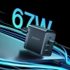 Bild 2: Joyroom Ladegerät GaN 67W 4 Ports (2x USB, 2x USB C) schwarz (TCG02) + Kabel USB