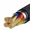 Bild 4: MTXtec Baseus Cafule Kabel USB Typ C SuperCharge 40W Quick Charge 3.0 QC 3.0 Kabel 1m grau-schwarz