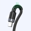 Bild 6: MTXtec Baseus Cafule Kabel USB Typ C SuperCharge 40W Quick Charge 3.0 QC 3.0 Kabel 1m grau-schwarz