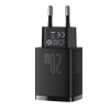 Bild 3: MTXtec Baseus Compact Schnellladegerät USB / USB Type C 20W 3A Quick Charge 3.0 und PD 3.0 schwarz (CCXJ-B01)