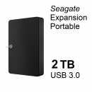 Seagate Expansion Portable 2 TB, 2.5 Zoll externe Festplatte, schwarz, USB 3.0