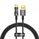Baseus Explorer Series Kabel USB-Kabel - USB Typ C 100W 1 m schwarz (CATS000201)
