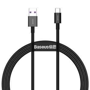 Baseus Superior USB-Kabel - USB Typ C 66 W (11 V / 6 A) Huawei SuperCharge SCP 2 m schwarz