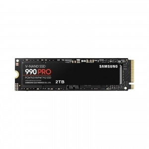 Samsung 990 Pro SSD 2TB PCIe 4.0 x4 NVMe M.2 (MZ-V9P2T0BW)