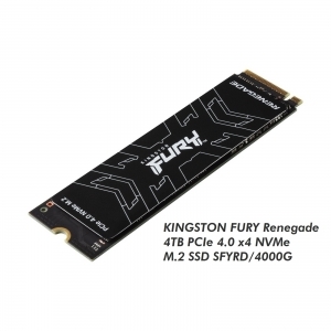 Kingston Fury Renegade 4TB PCIe 4.0 x4 NVMe M.2 SSD SFYRD/4000G