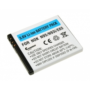 Akku für Nokia N 93I, LiIon, 3.7V, 700mAh, kompatibel