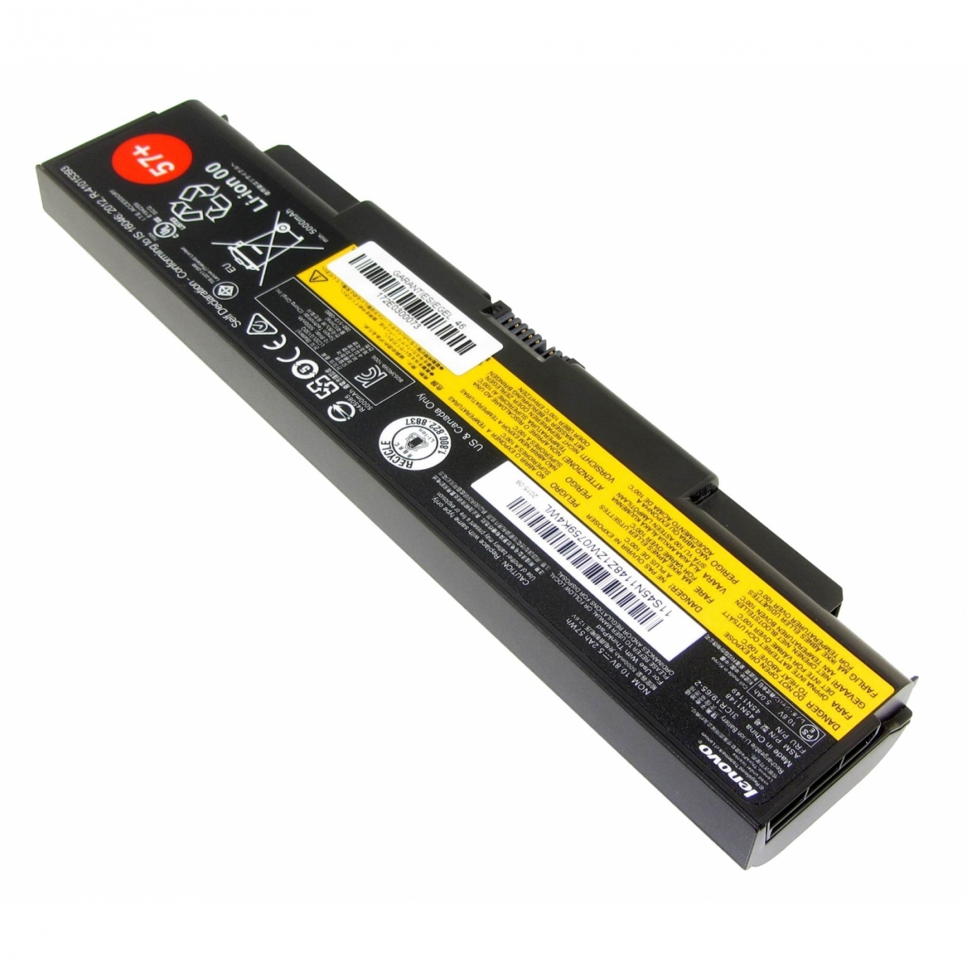 Original Battery 57 10.8V, 5200mAh For Lenovo THINKPAD L440 (20AS